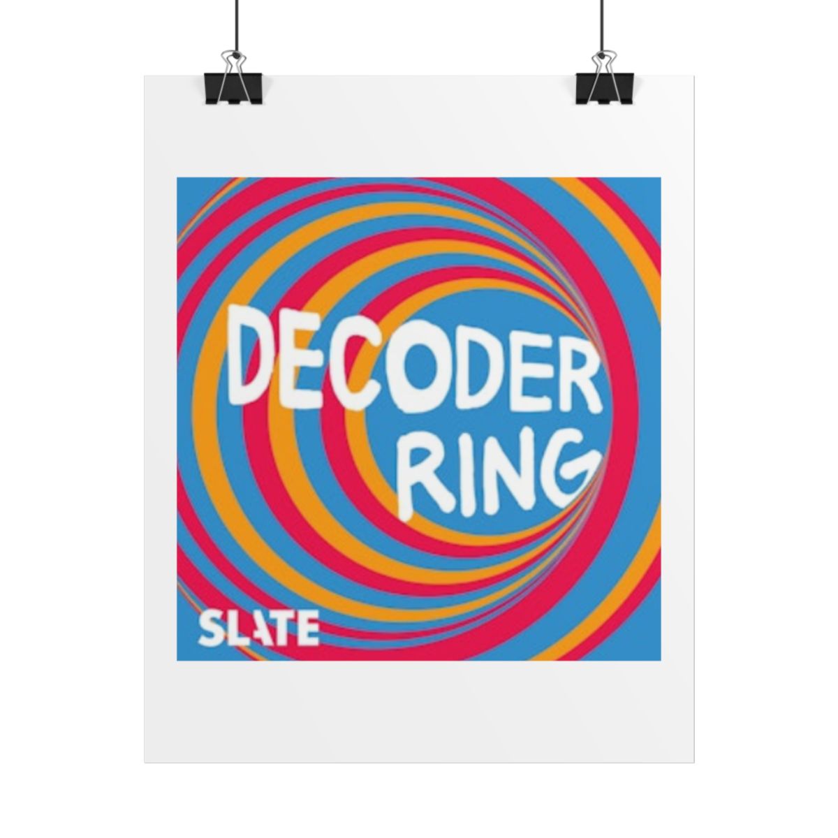Decoder Ring Poster Wall Poster - alternate angle 1, merchandise