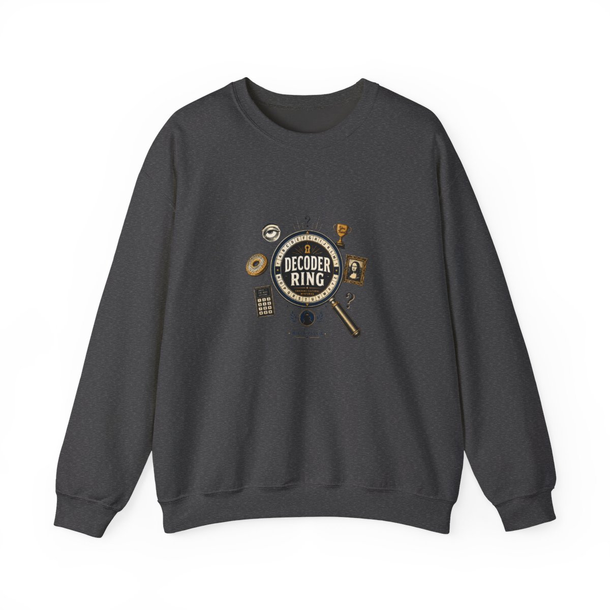 Decoder Ring Crewneck Sweatshirt - alternate angle 4, merchandise