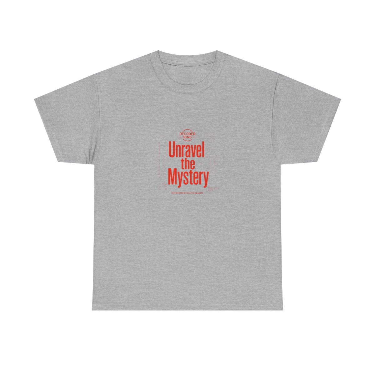Decoder Ring "Unravel the Mystery" Unisex Tee - alternate angle 3, merchandise