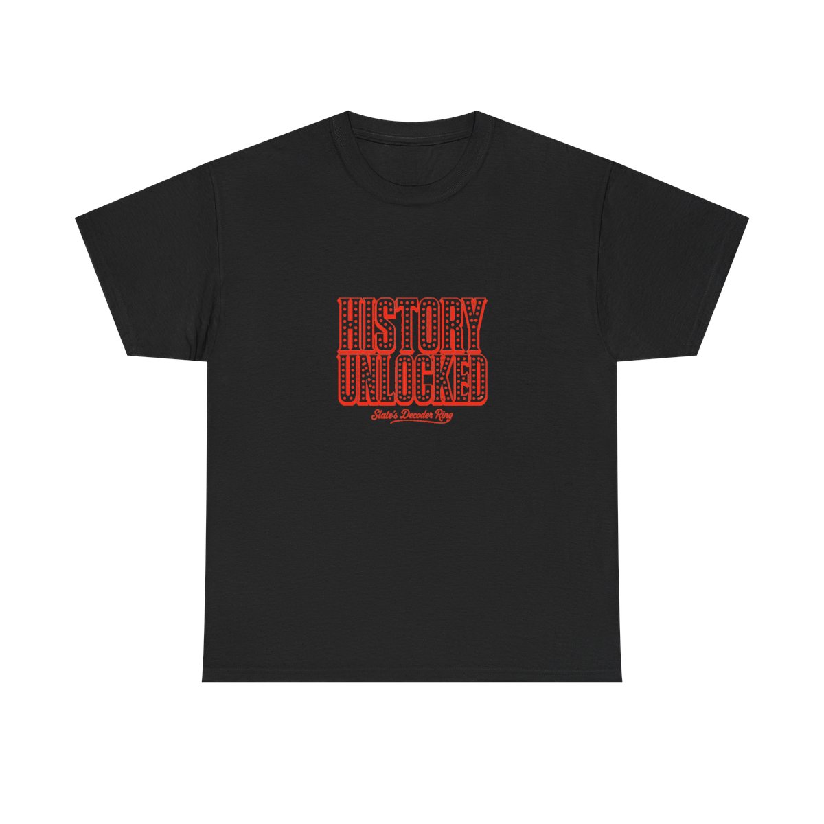 Decoder Ring "History Unlocked" Unisex Tee - Decoder Ring official T-Shirts merch