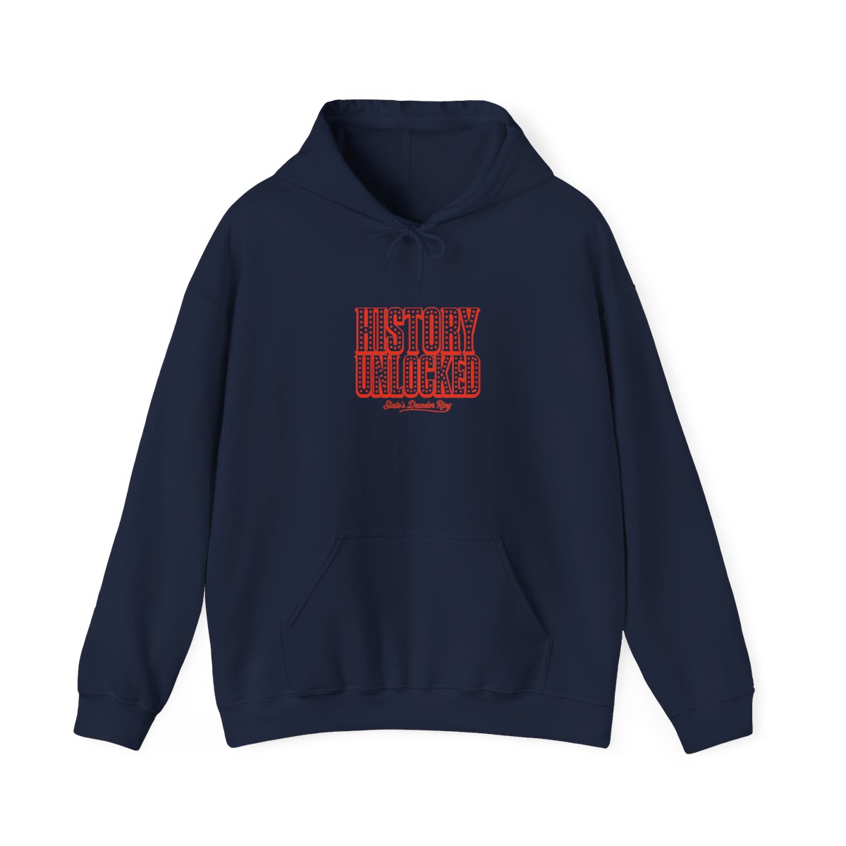 Decoder Ring "History Unlocked" Hoodie - alternate angle 5, merchandise