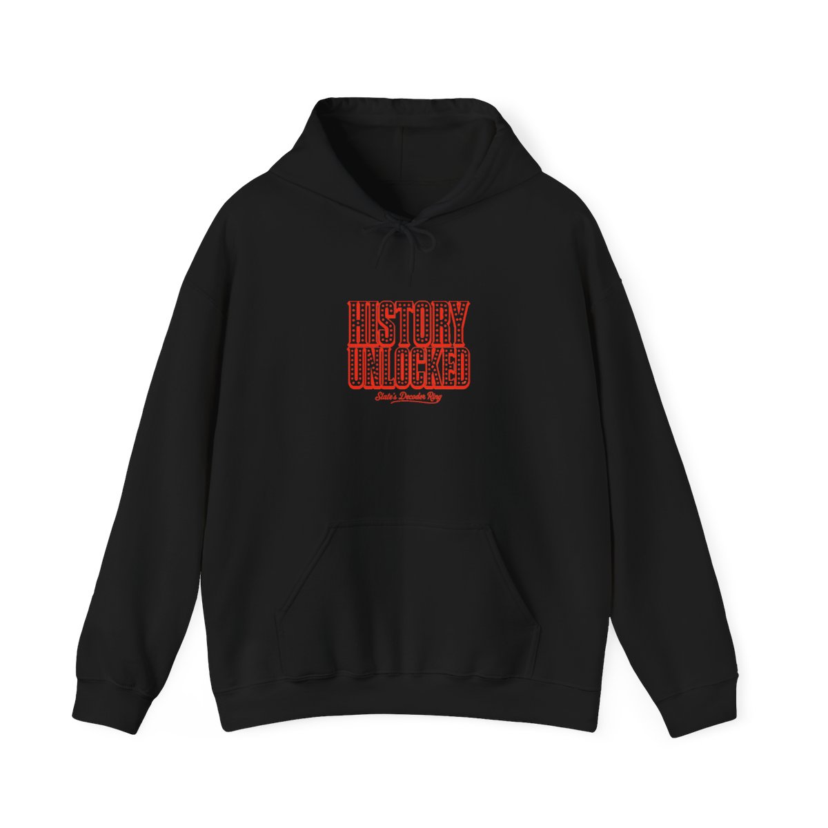 Decoder Ring "History Unlocked" Hoodie - alternate angle 2, merchandise