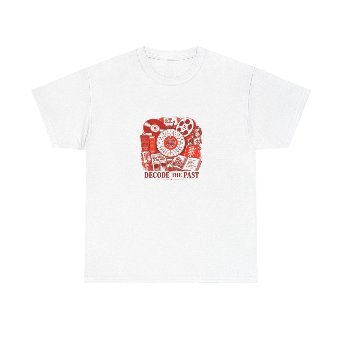Decoder Ring "Decoder Ring Investigates" Unisex Tee - alternate angle 4, merchandise